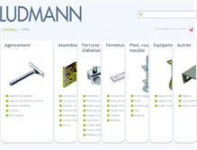 Tablet Screenshot of ludmann.com